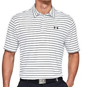 ♦️ UNDER ARMOUR Playoff Polo Shirt XXL EUC golf performance UA
